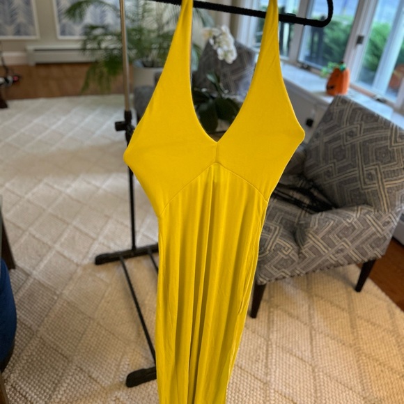 NWT Medium Lovers + Friends Revolve Tyra Dress in Lemon Lime - Picture 4 of 4